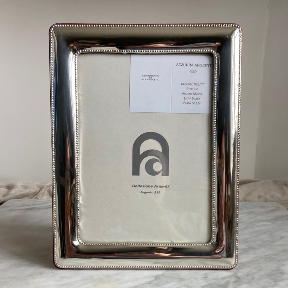 Azzurra Argenti Silver Picture Frame